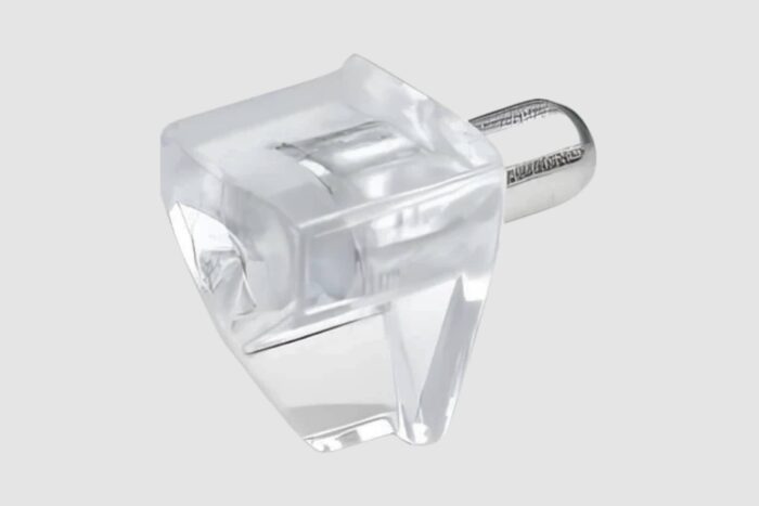 Plastic + Steel Shelf Support 5 x 15mm